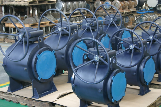 Anti Static Trunnion Ball Valve Blowout Proof and Corrosion Resistant