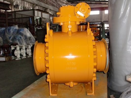 Side Entry Forged Trunnion Ball Valve With BW Ends