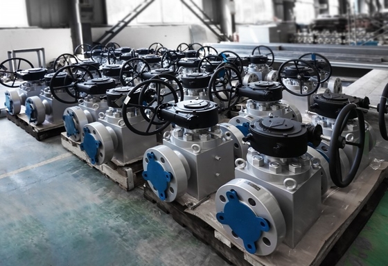 Fire Safe Anti Static Design Double Block And Bleed Pneumatic Top Entry Ball Valve